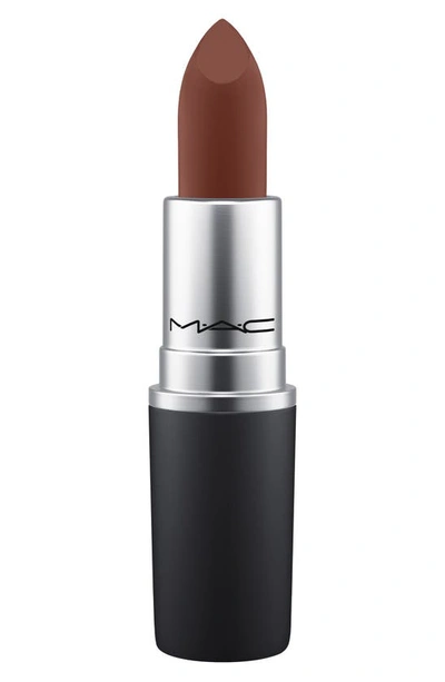 Shop Mac Cosmetics Powder Kiss Lipstick In Turn To The Left