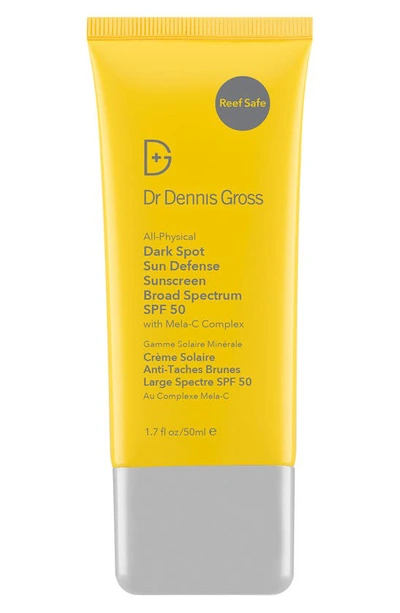 Shop Dr Dennis Gross All-physical Dark Spot Sun Defense Sunscreen Broad Spectrum Spf 50