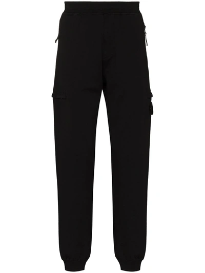 Shop Stone Island Ghost Tapered Track Pants In 黑色