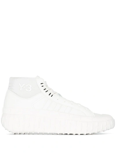 Shop Y-3 Gr.1p High Gtx Sneakers In 白色