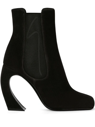 Shop Giuseppe Zanotti Musa Ankle Boots In Black