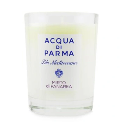 Shop Acqua Di Parma Unisex Mirto Di Panarea Scented Candle 7.05 oz Fragrances 8028713620089 In Orange,pink,yellow