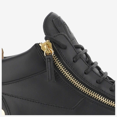 Shop Giuseppe Zanotti Sneakers In Nero