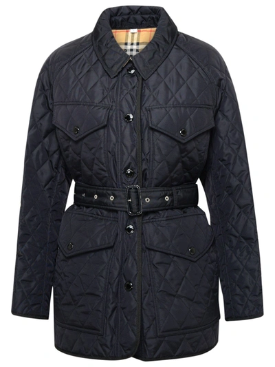 Shop Burberry Women's Black Polyamide Outerwear Jacket