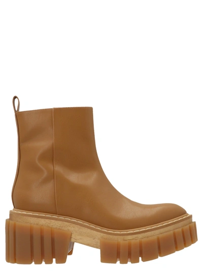 Stella Mccartney Emilie Platform Boot In Brown