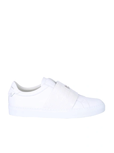 Shop Givenchy Branded Sneakers In White