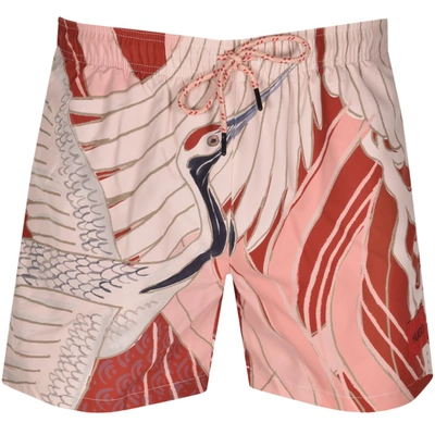 Shop Hugo Miso Swim Shorts Cream