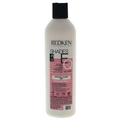 Shop Redken Shades Eq Color Gloss 000 - Crystal Clear By  For Unisex - 16.9 oz Hair Color In N,a