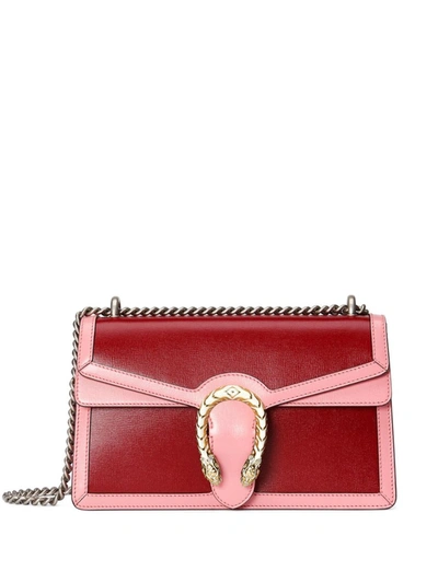 Shop Gucci Dionysus Shoulder Bag In Red