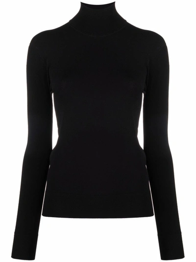 Shop Bottega Veneta Turtle-neck Sweater In Black