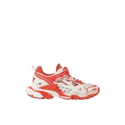 Shop Balenciaga Sneaker Track 2.0 In Red