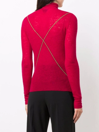 Shop Bottega Veneta Wool Blend Turtle-neck Sweater