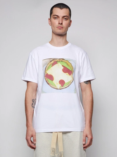 Shop Loewe Pizza Graphic T-shirt White