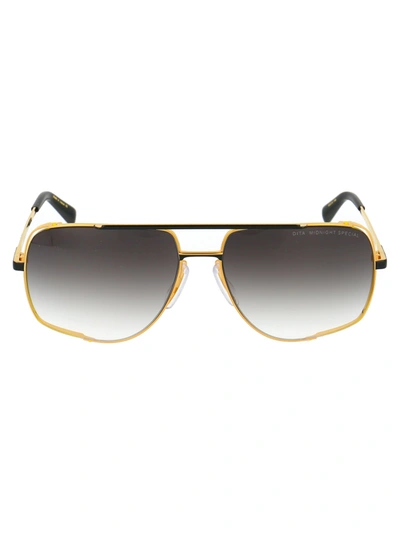 Shop Dita Eyewear Midnight Special Sunglasses In Gold