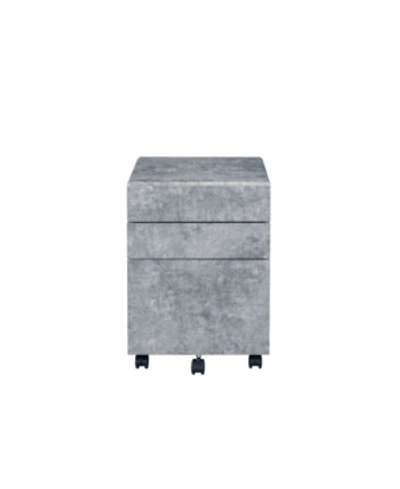 Shop Acme Furniture Jurgen File Cabinet In Silver