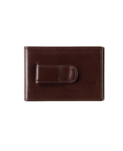 Shop Johnston & Murphy Men's Two-fold Wallet In Brown