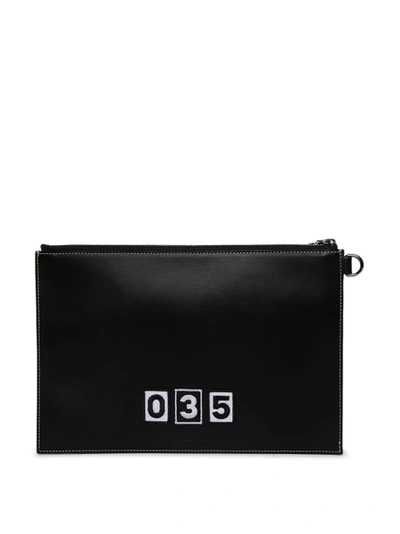 Shop Burberry London Logo Star Pouch Black