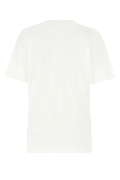 Shop Valentino White Cotton T-shirt  White  Donna Xs