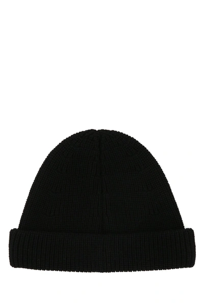 Shop Vetements Black Wool Beanie  Black  Donna|uomo Tu