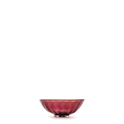 Shop La Doublej Luxury Nut Bowl Set Of 2 In Turchese/viola