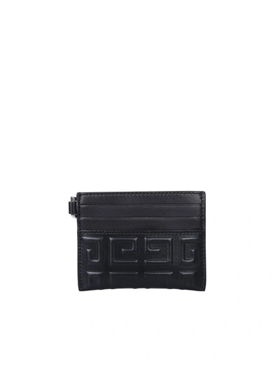 Shop Givenchy 4g Credit Card Holder In Black