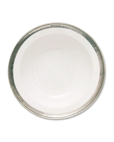 Shop Match Convivio Small Round Serving Bowl In Multi