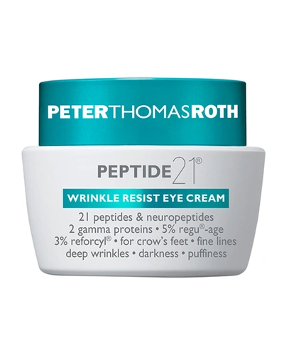 Shop Peter Thomas Roth 0.5 Oz. Peptide 21 Wrinkle Resist Eye Cream