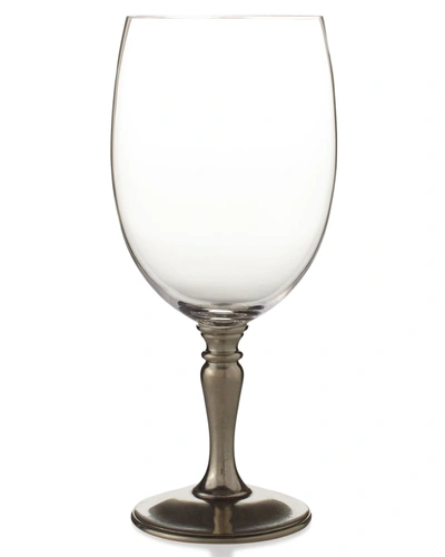Shop Match Classic Water Glass In Clear