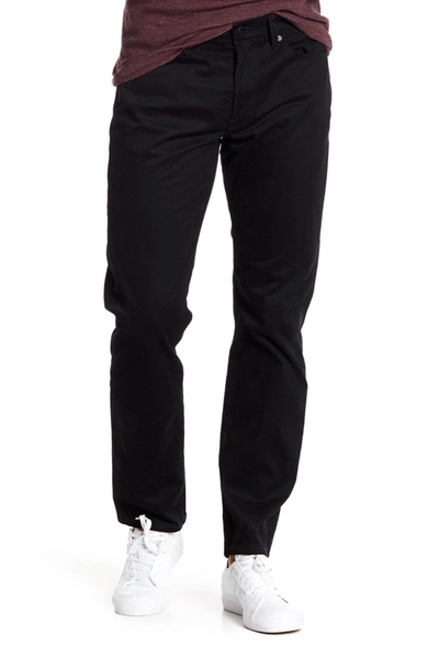 Shop Lucky Brand 121® Heritage Slim Straight Leg Pants In Black- Blak