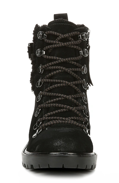 Shop Sam Edelman Tenlee Hiker Boot In Black Suede