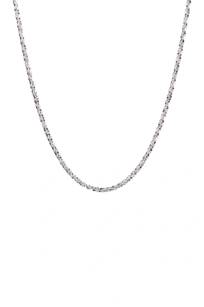 Shop Best Silver Sterling Silver Twisted Chain Necklace