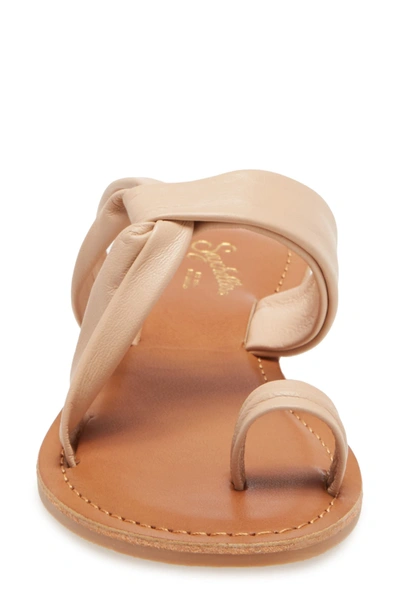 Shop Seychelles Mint Condition Slide Sandal In Blush Leather