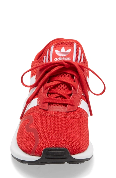 Shop Adidas Originals Swift Run X Sneaker In Scarlet/ White/ Core Black