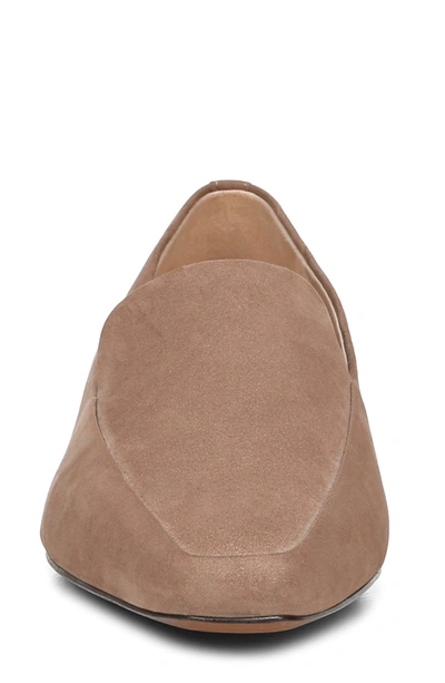 Shop Sam Edelman Emelie Square Toe Loafer In Praline Leather