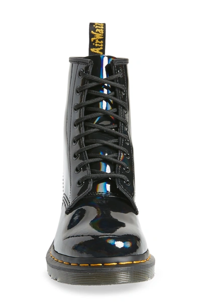 Dr. Martens Black Rainbow Patent Leather Boot | ModeSens