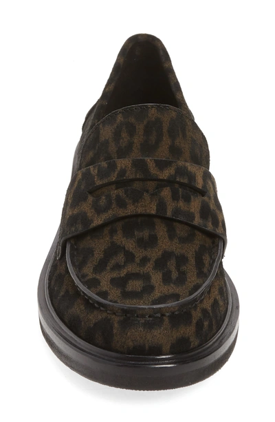 Shop Rag & Bone Slayton Leather Loafer In Black/print