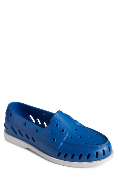 Shop Sperry Float Slip-on Boat Shoe In Royal Blue