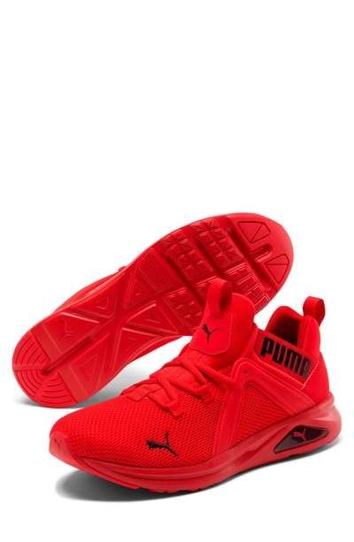 Puma Enzo 2 Sneaker In High Risk Red- Black | ModeSens