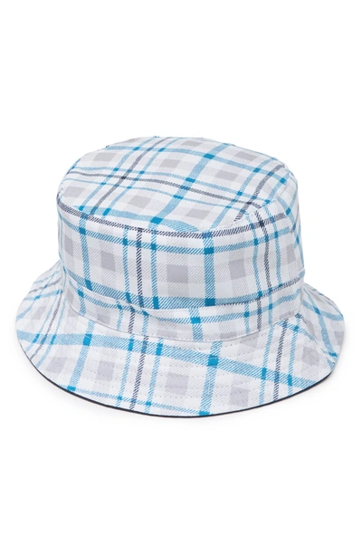Shop Abound Plaid Bucket Hat In Navy Combo
