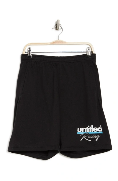 Shop Designs Untitled Racing Untitled Shorts In Black