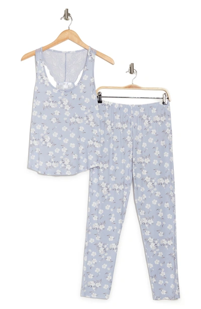 Shop Flora By Flora Nikrooz Flora Nikrooz Pj Tank Set In Blue