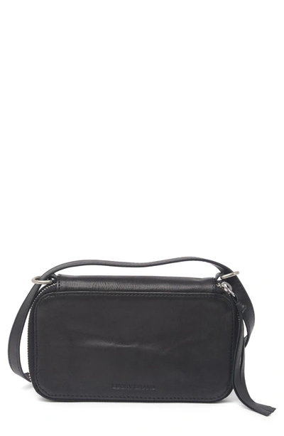 Shop Lucky Brand Kaie Convertible Leather Wallet In Black 01