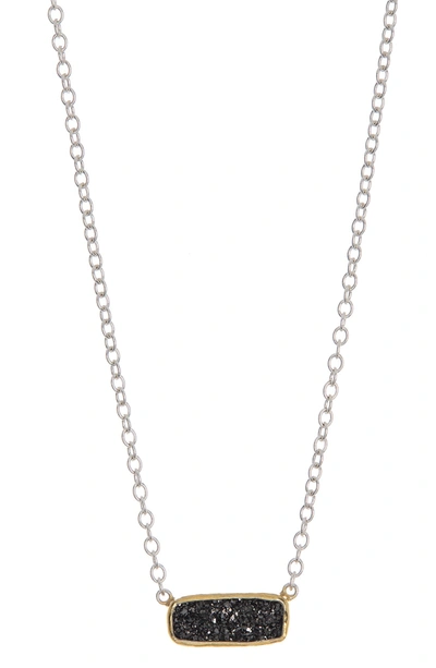 Shop Gurhan Mystere Pendant Necklace In Silver