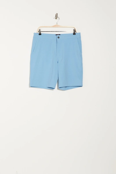 Shop Faherty All Day Shorts In Coastal Blue