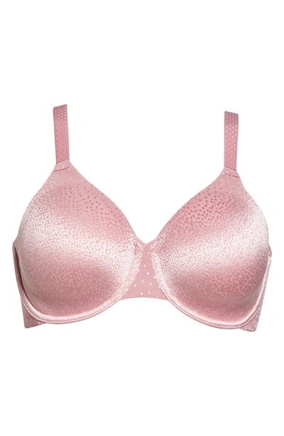 Shop Wacoal Back Appeal Smoothing Underwire Bra In Heather Rose