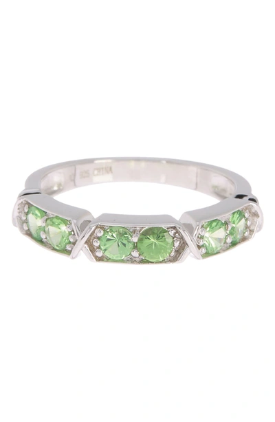 Shop Forever Creations Sterling Silver Peridot Ring