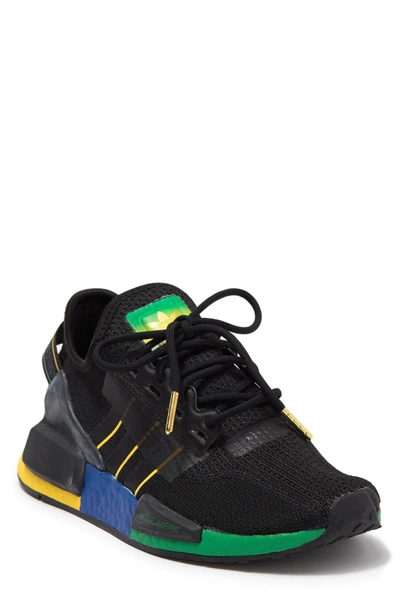 Adidas Originals Kids' Nmd R1 V2 Rio De Janeiro Sneaker In  Black/green/yellow | ModeSens