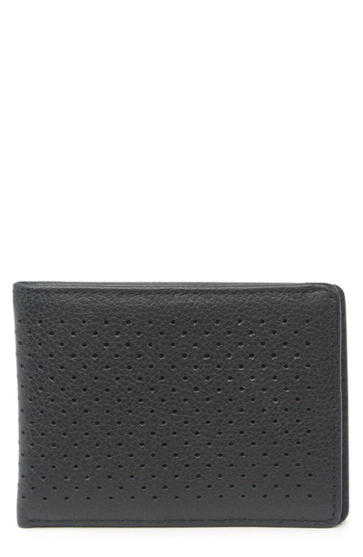Shop Px Kyle Leather Bifold Wallet In Black
