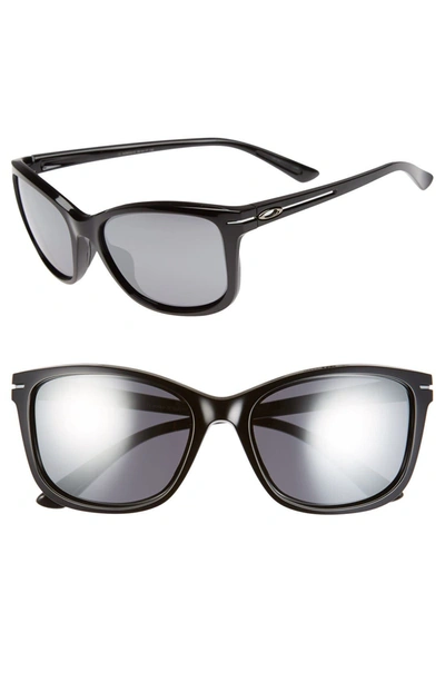 Shop Oakley 'drop In' 58mm Sunglasses In Black