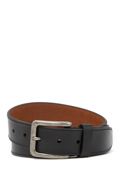 Shop Boconi Leather Belt In Black